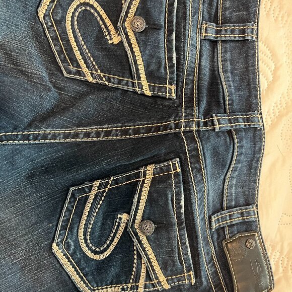Silver Jeans Denim - Silver Capri Jeans Size 31
